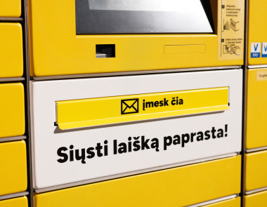Po sėkmingos pradžios Skuode – laiškų dėžutės 100 LP EXPRESS paštomatų visoje Lietuvoje