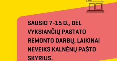 Kalnėnų pašto skyrius